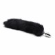 Πρωκτική Σφήνα Fox Tail Μαύρη Πρωκτική Σφήνα Fox Tail Μαύρη